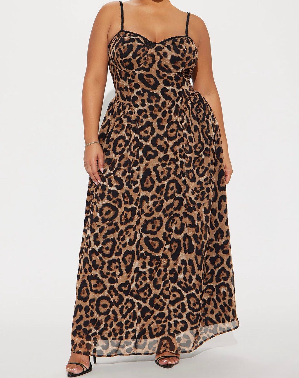 Cheetah Print Maxi Dress
