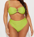 2 Piece Bralette Bikini- Lime